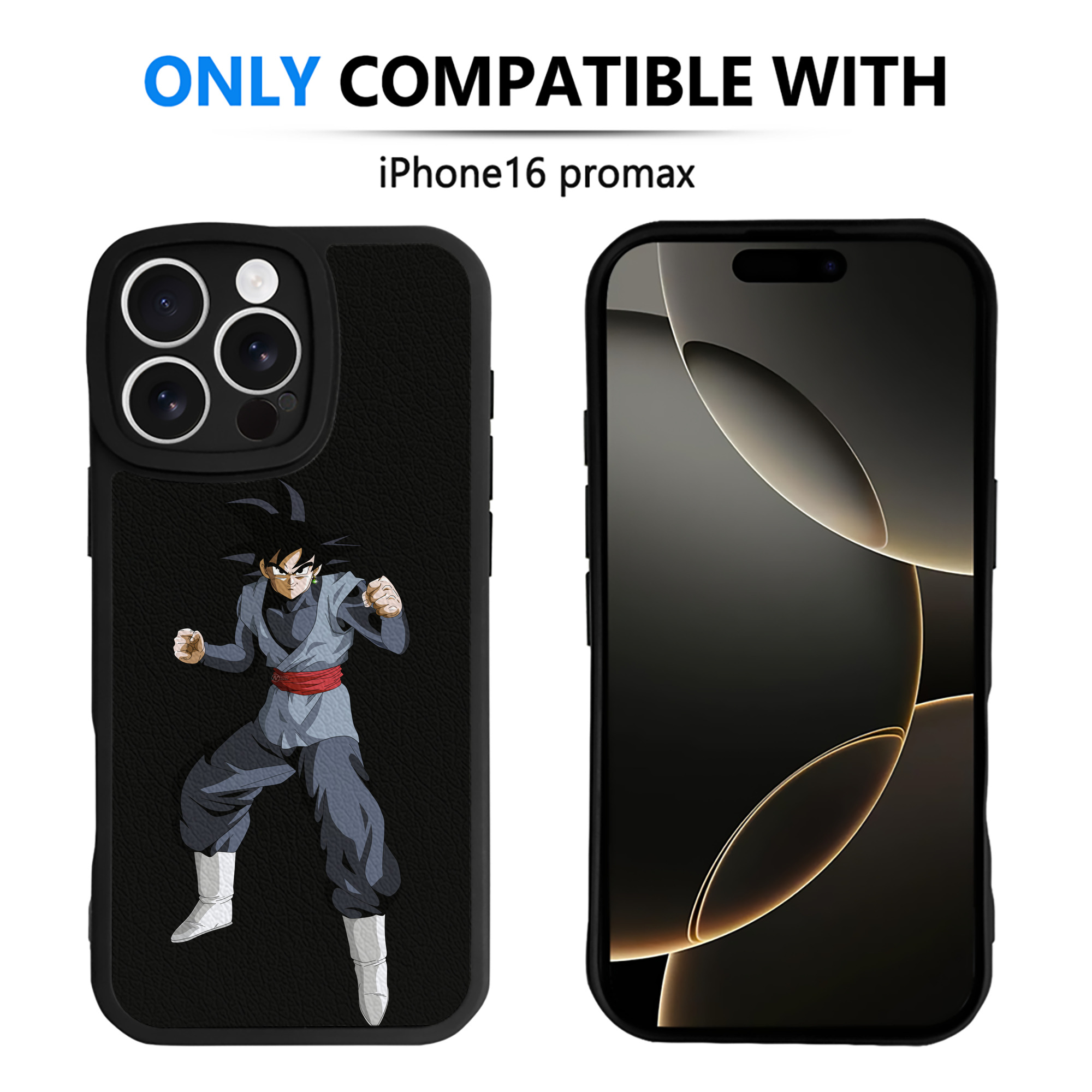 （画像用） ドラゴンボール ベジータ四世（Bejīta Yonsei）DRAGON BALL Vegeta IV 【iPhone 16シリーズ対応】シリコンスマホケース（レザー調） 材質：シリコン